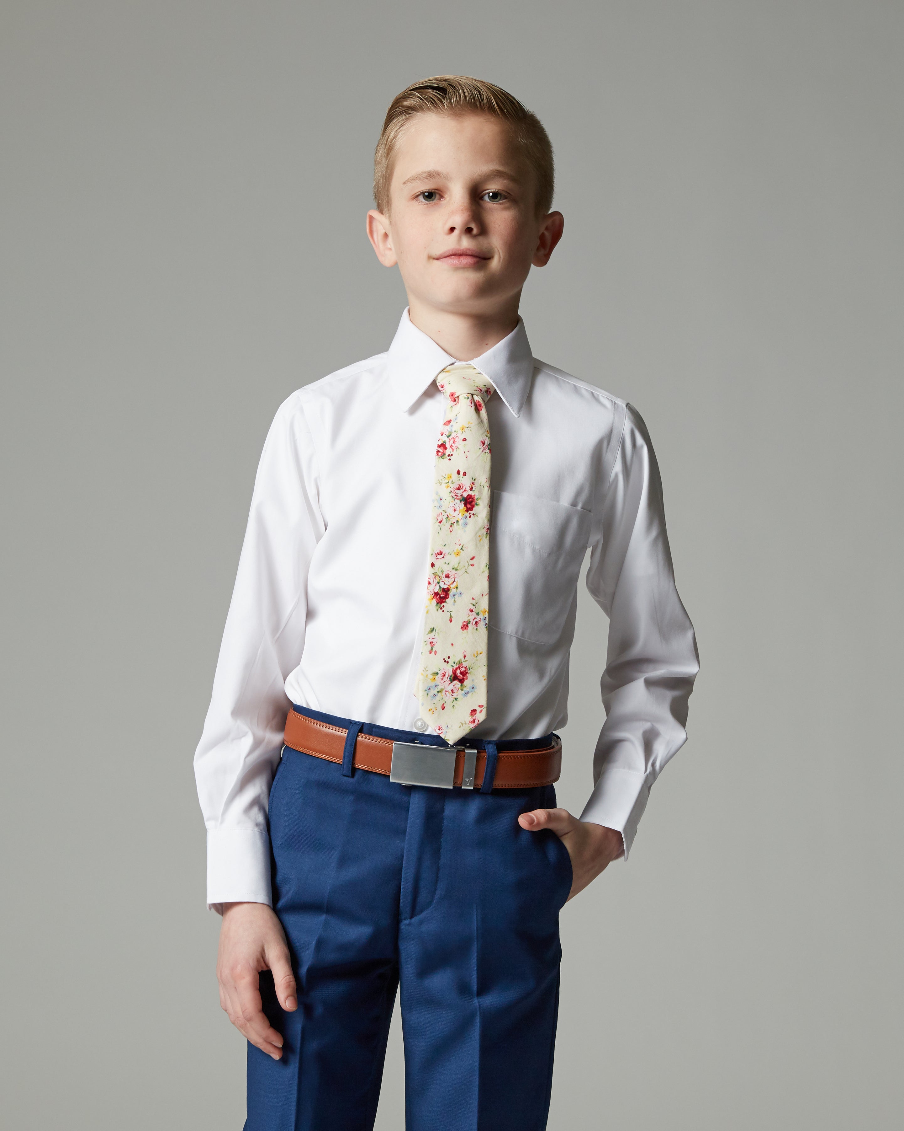Boys Athletic Fit Dress Shirt by CTR Clothing Petersen's Clothing Boys Athletic Fit Dress Shirt by CTR Clothing Petersen's Clothing