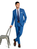 Powder Blue Elevate 1-Pant Suit