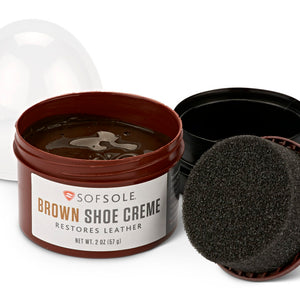 Sofsole Black/Brown Shoe Creme