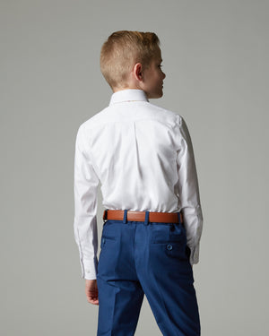 Boys Athletic Fit Dress Shirt by CTR Clothing
