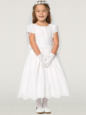 Cotton Eyelet Dress