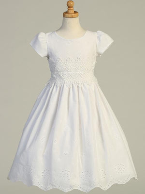 Cotton Eyelet Dress