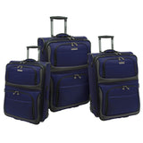 Traveler's Choice Conventional II Luggage (3 Piece Set)
