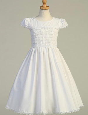 Smocked Cotton Dress