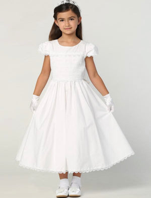 Smocked Cotton Dress